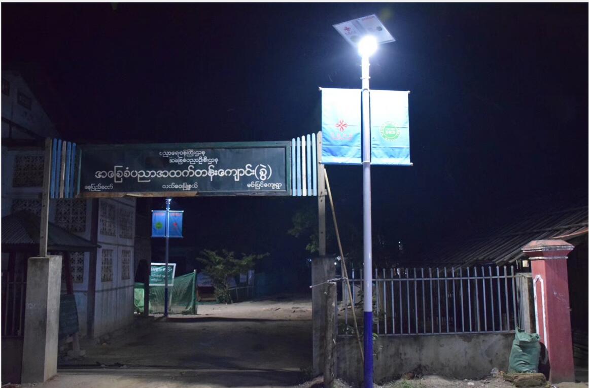 太陽(yáng)能路燈安裝流程和基本配置